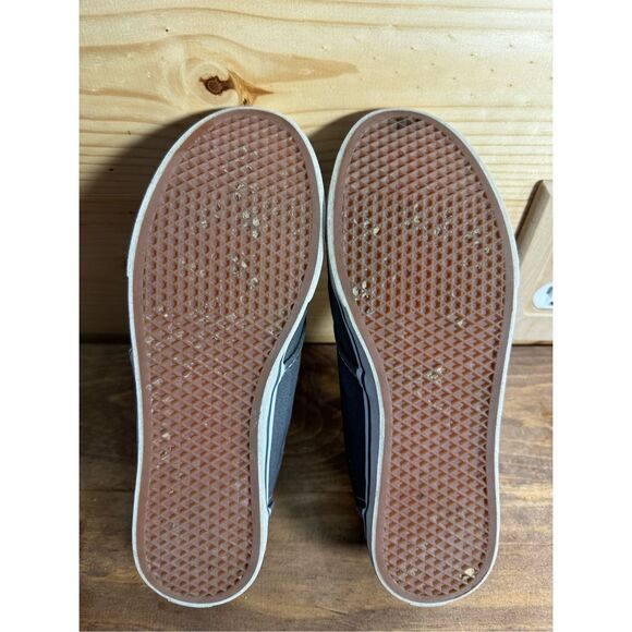 VANS Women's Size 7 Atwood Pewter Dark Gray Canvas Low Top Lace Up Sneak… - Picture 8 of 12